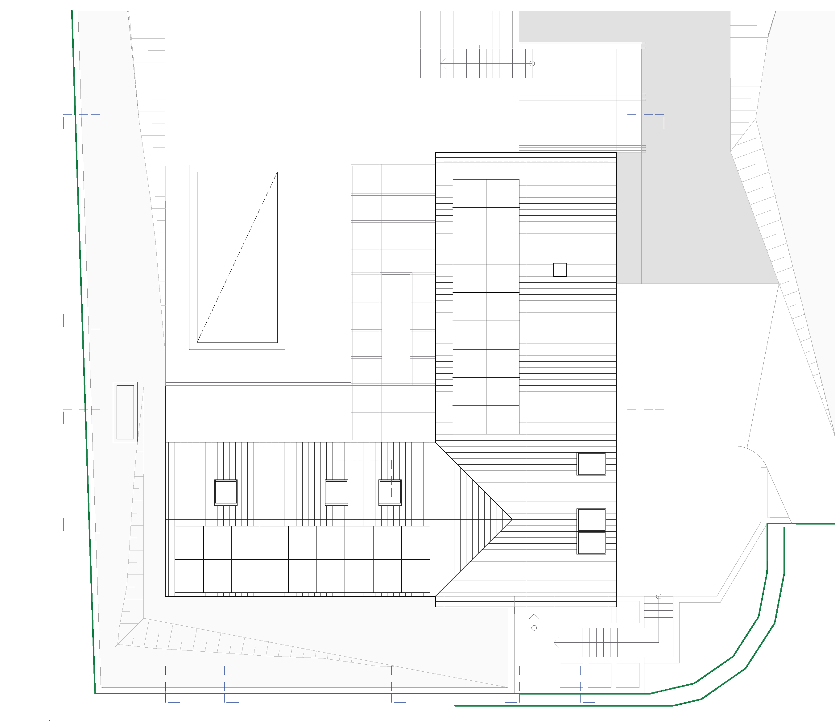 Neubau Haus RLS, Pöllau, Dachdraufsicht
